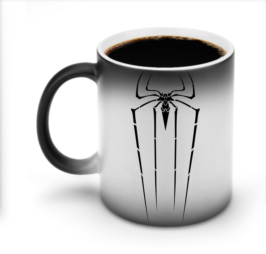 （画像用） Spider Man スパイダーマン 温度変色マグカップ