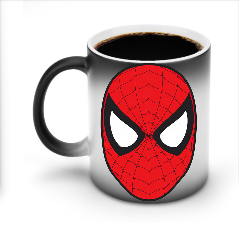 （画像用） Spider Man スパイダーマン 温度変色マグカップ