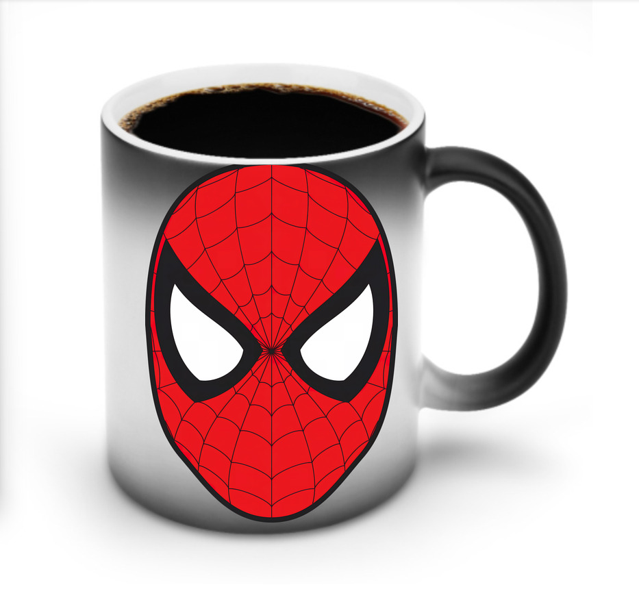 （画像用） Spider Man スパイダーマン 温度変色マグカップ