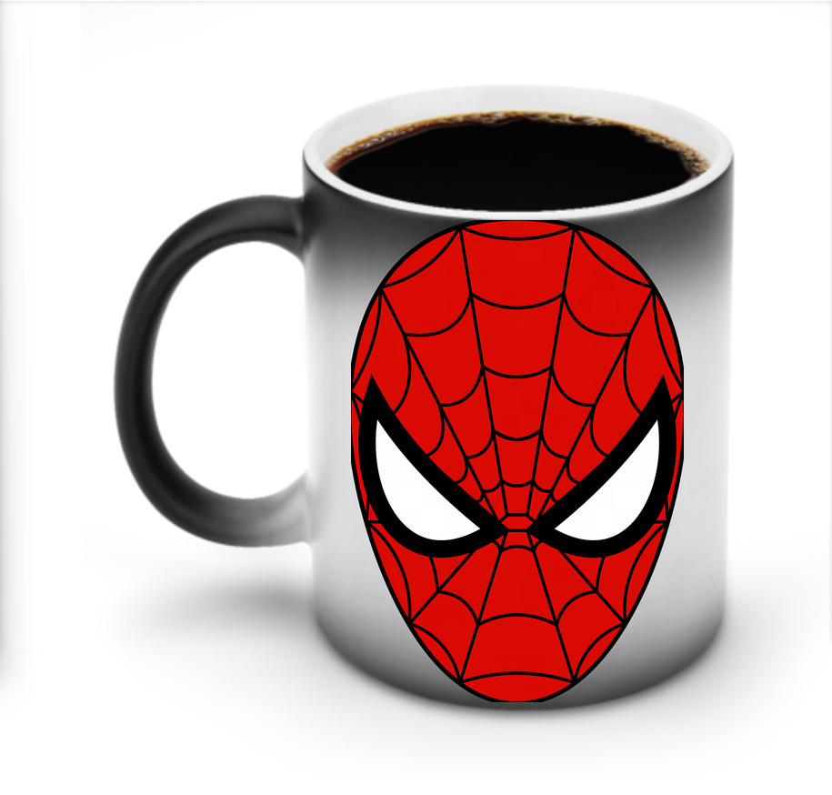 （画像用） Spider Man スパイダーマン 温度変色マグカップ