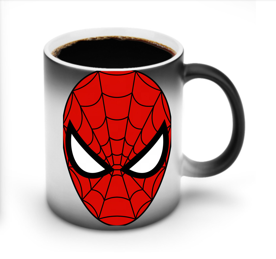 （画像用） Spider Man スパイダーマン 温度変色マグカップ