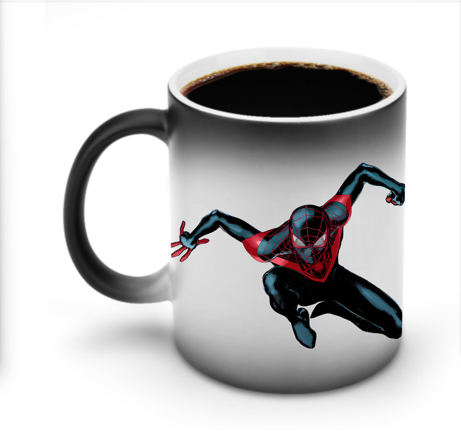 （画像用） Spider Man スパイダーマン 温度変色マグカップ