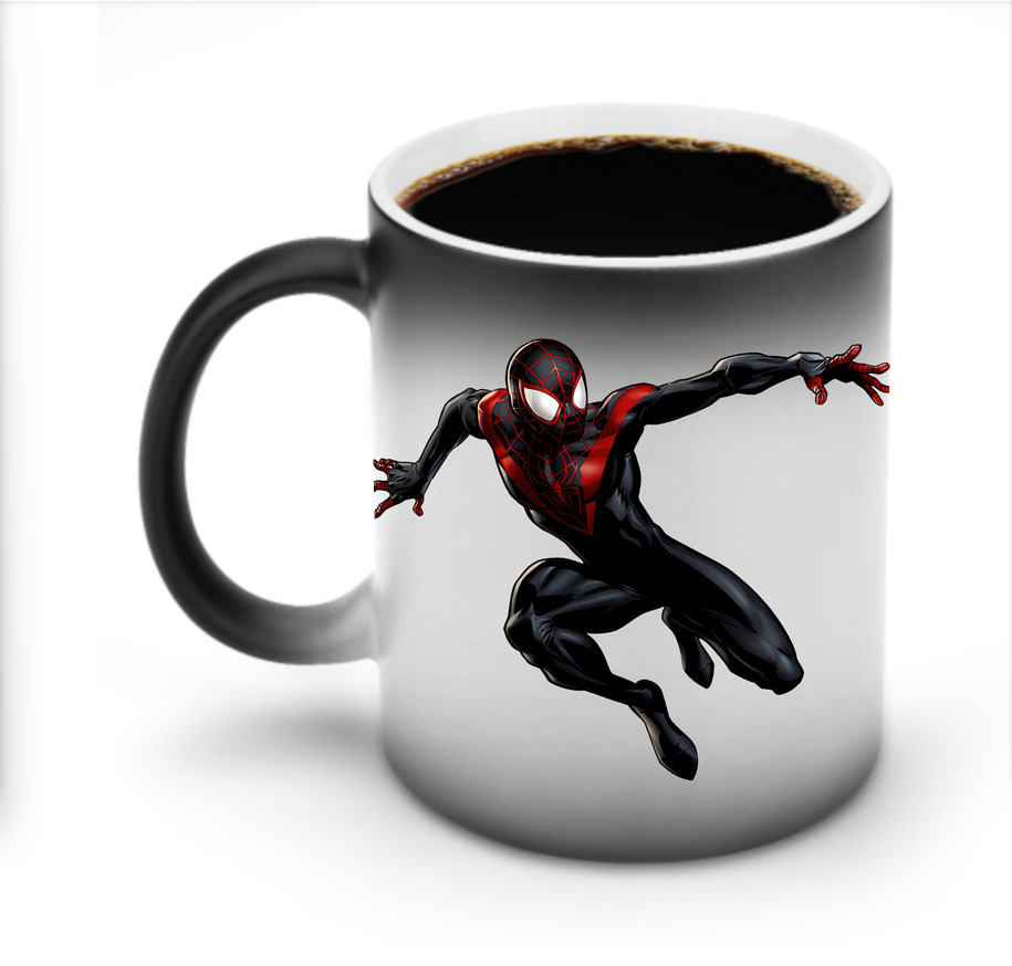（画像用） Spider Man スパイダーマン 温度変色マグカップ