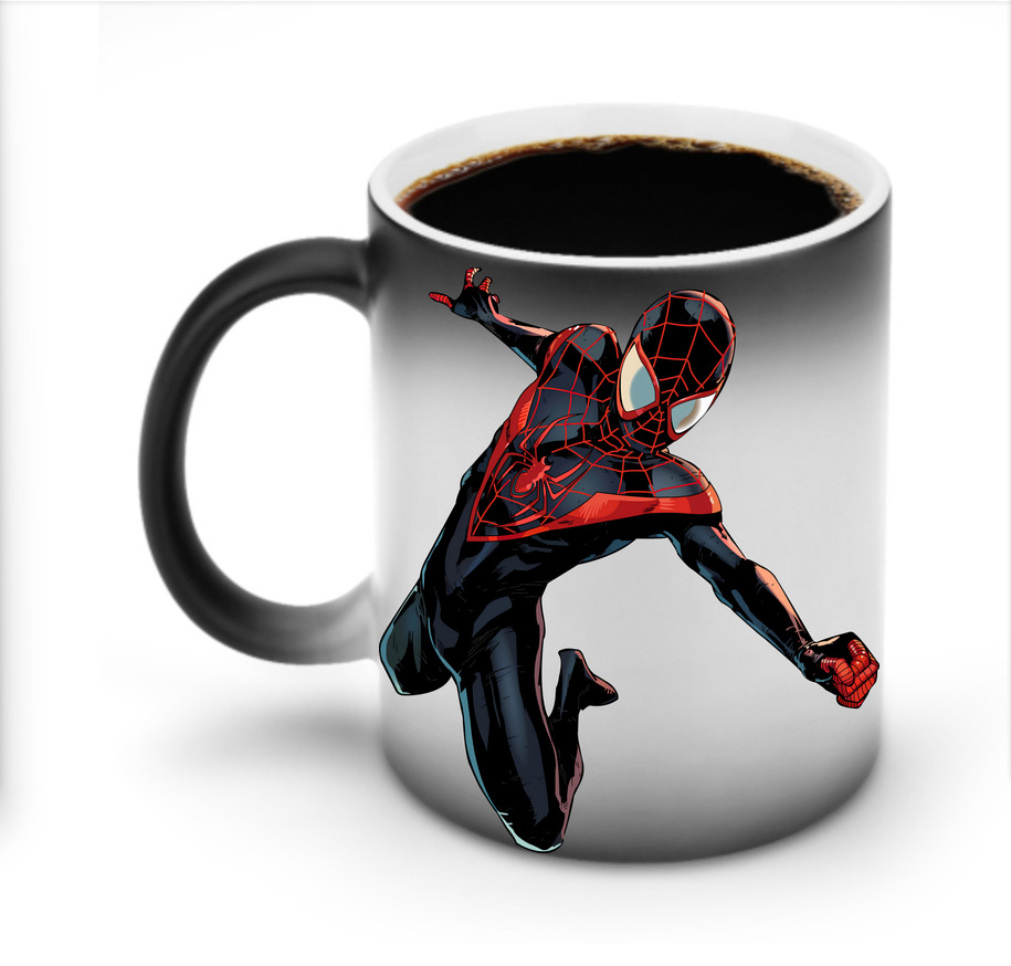 （画像用） Spider Man スパイダーマン 温度変色マグカップ