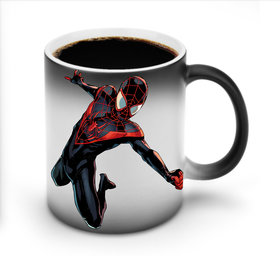（画像用） Spider Man スパイダーマン 温度変色マグカップ