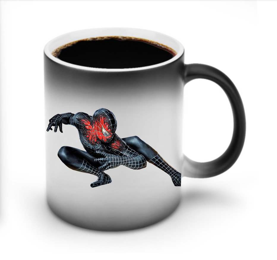 （画像用） Spider Man スパイダーマン 温度変色マグカップ