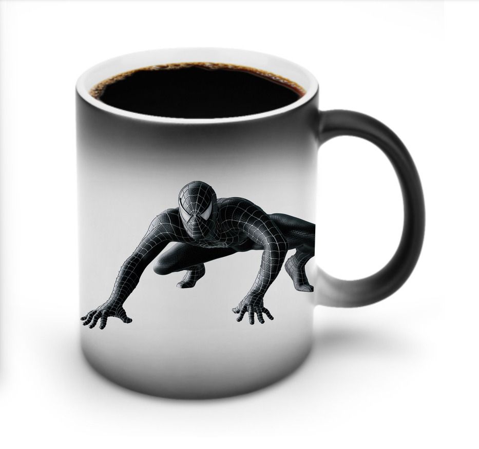 （画像用） Spider Man スパイダーマン 温度変色マグカップ