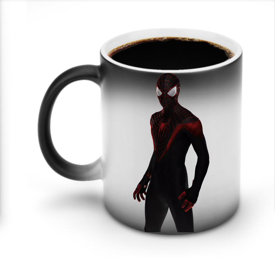 （画像用） Spider Man スパイダーマン 温度変色マグカップ