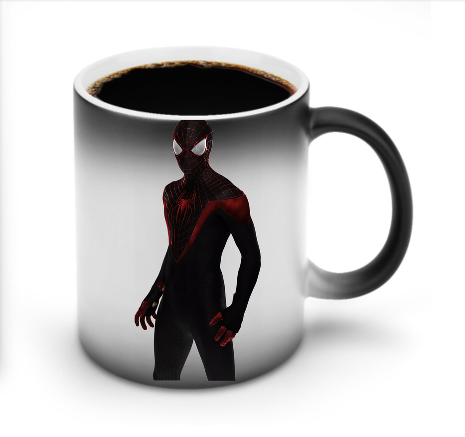 （画像用） Spider Man スパイダーマン 温度変色マグカップ