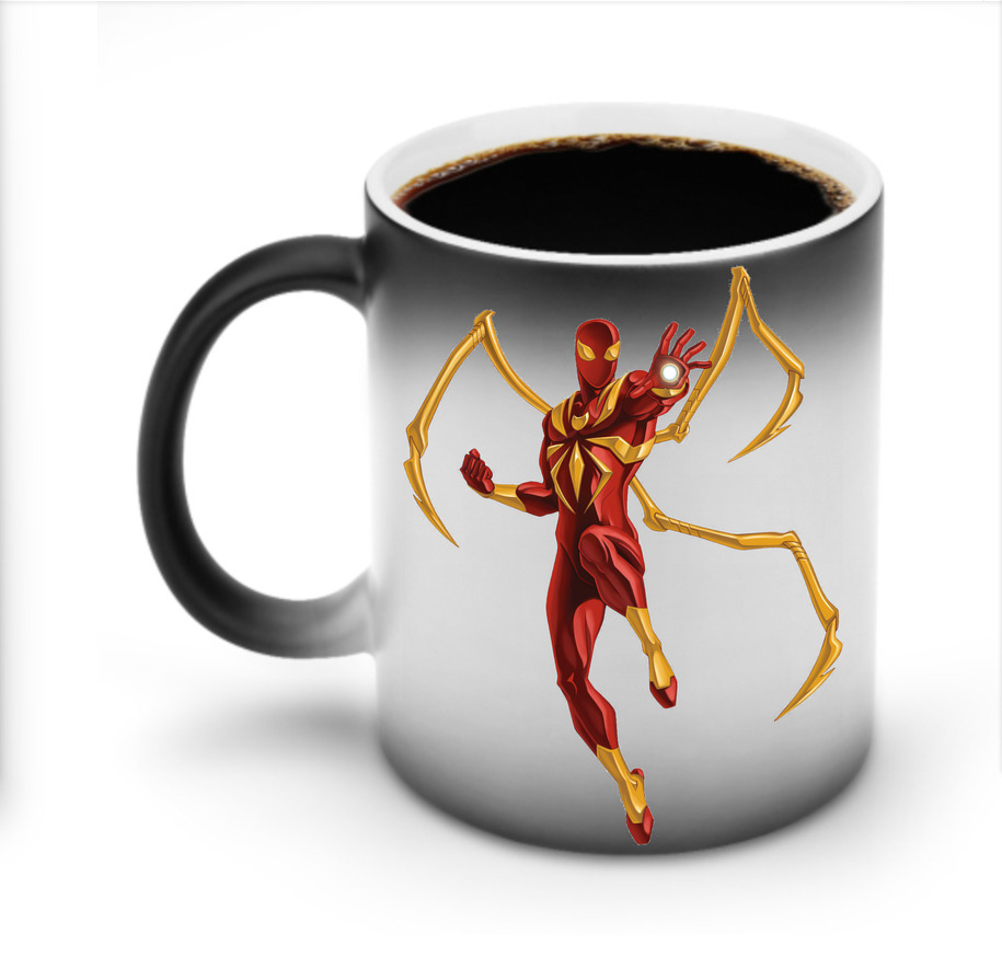 （画像用） Spider Man スパイダーマン 温度変色マグカップ