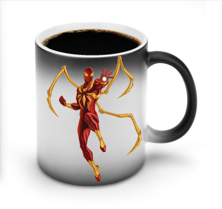 （画像用） Spider Man スパイダーマン 温度変色マグカップ