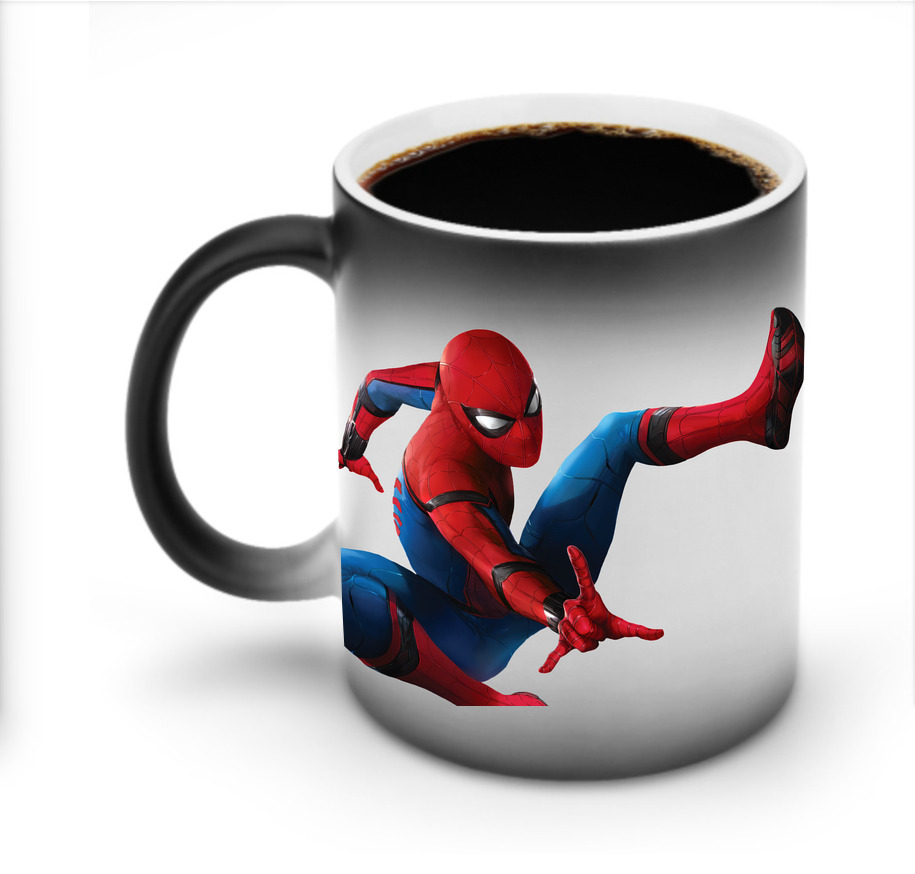 （画像用） Spider Man スパイダーマン 温度変色マグカップ