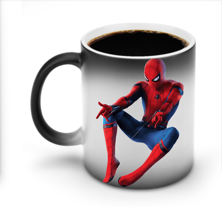 （画像用） Spider Man スパイダーマン 温度変色マグカップ