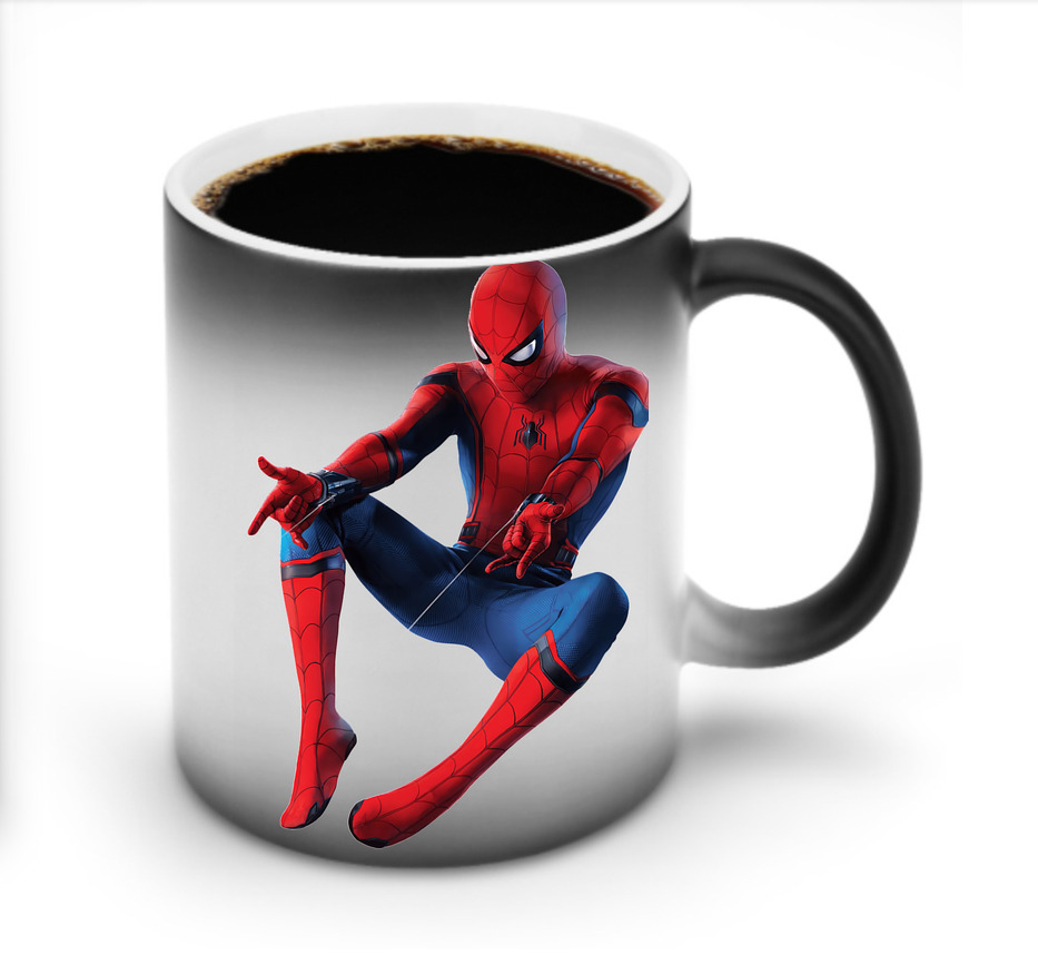Spider Man スパイダーマン 温度変色マグカップ