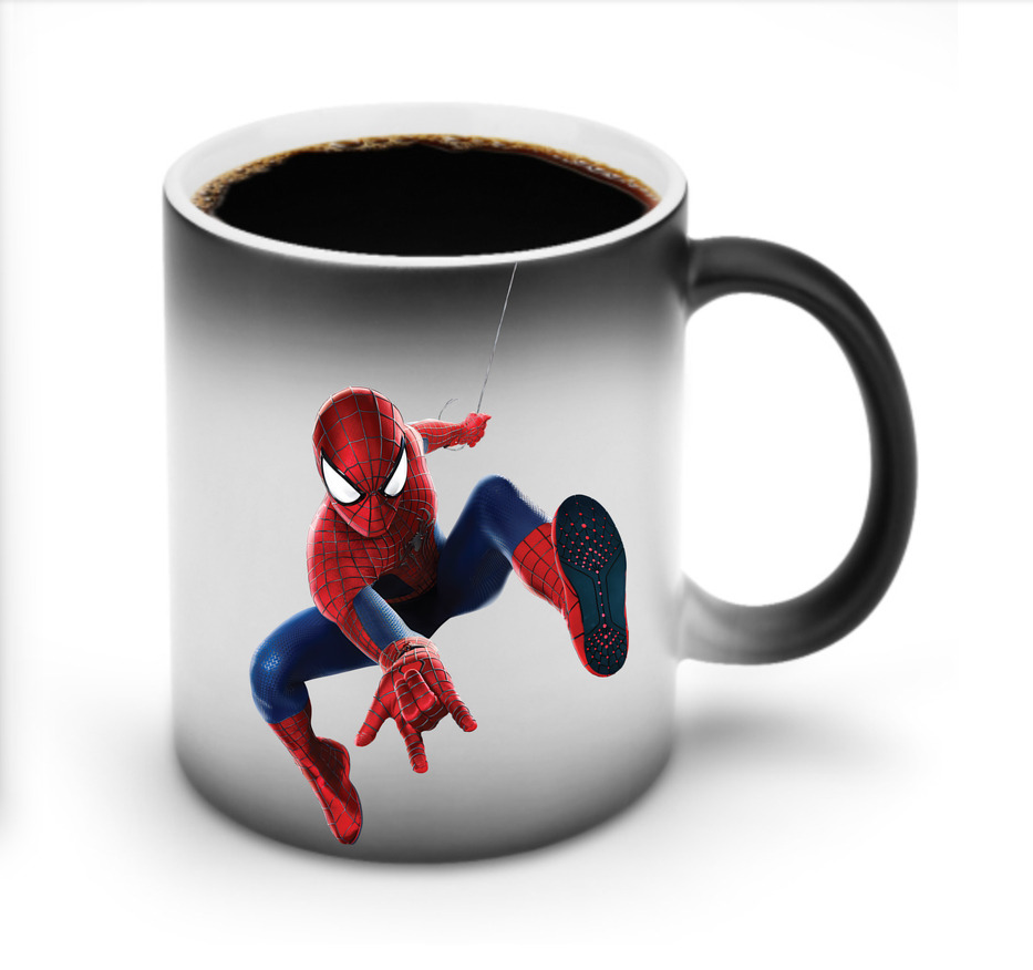 Spider Man スパイダーマン 温度変色マグカップ