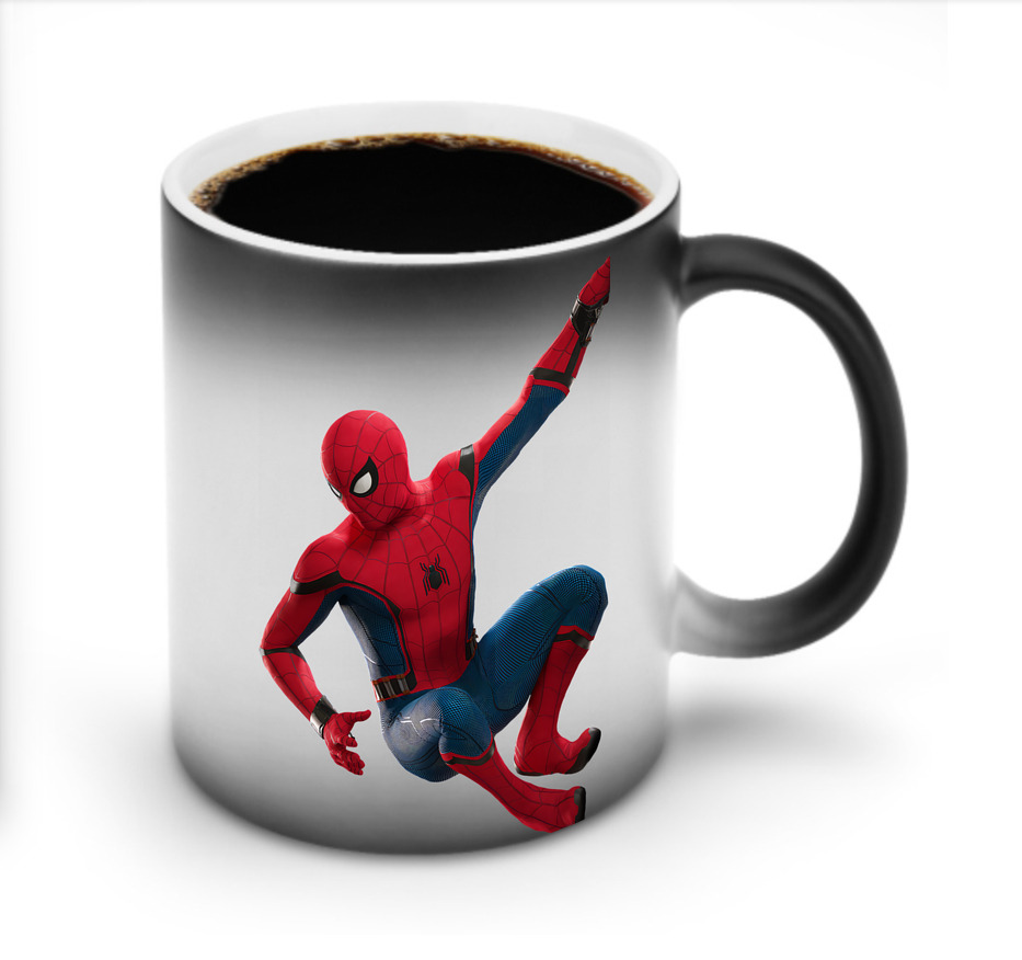 （画像用） Spider Man スパイダーマン 温度変色マグカップ