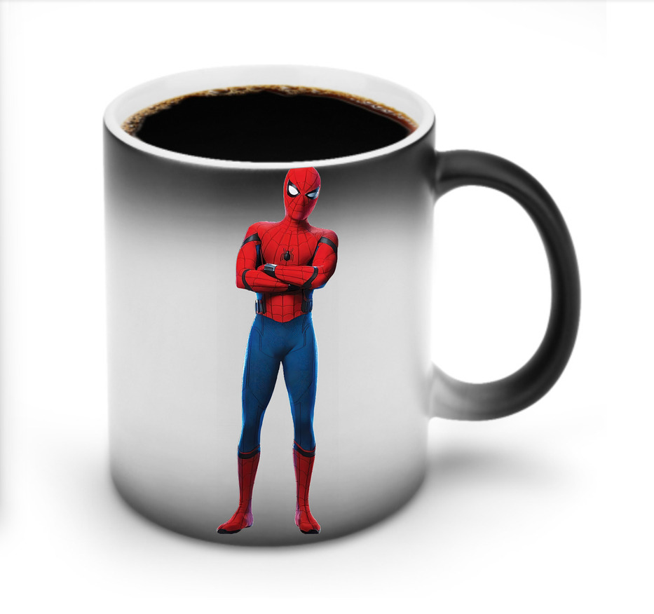 （画像用） Spider Man スパイダーマン 温度変色マグカップ
