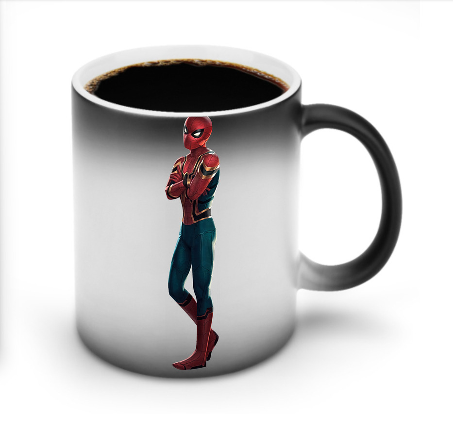 Spider Man スパイダーマン 温度変色マグカップ