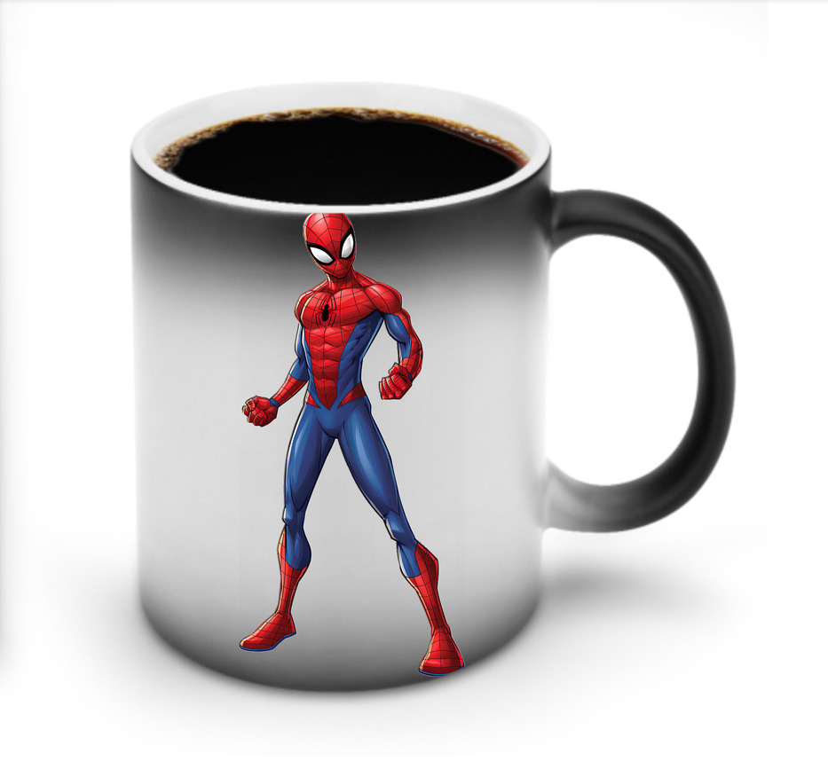 Spider Man スパイダーマン 温度変色マグカップ