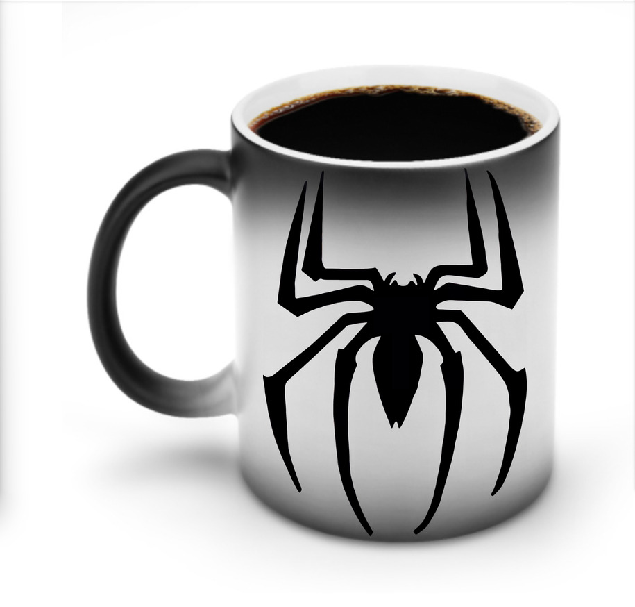 （画像用） Spider Man スパイダーマン 温度変色マグカップ