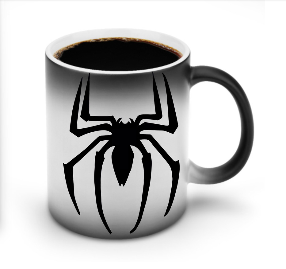 （画像用） Spider Man スパイダーマン 温度変色マグカップ