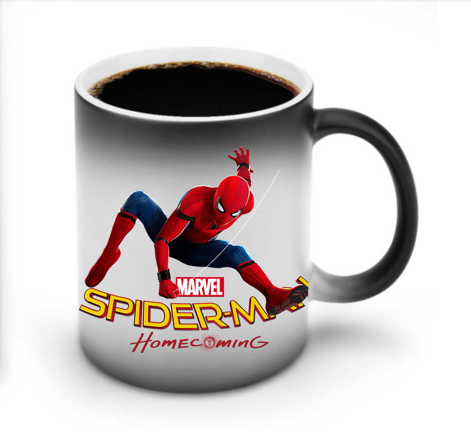 （画像用） Spider Man スパイダーマン 温度変色マグカップ