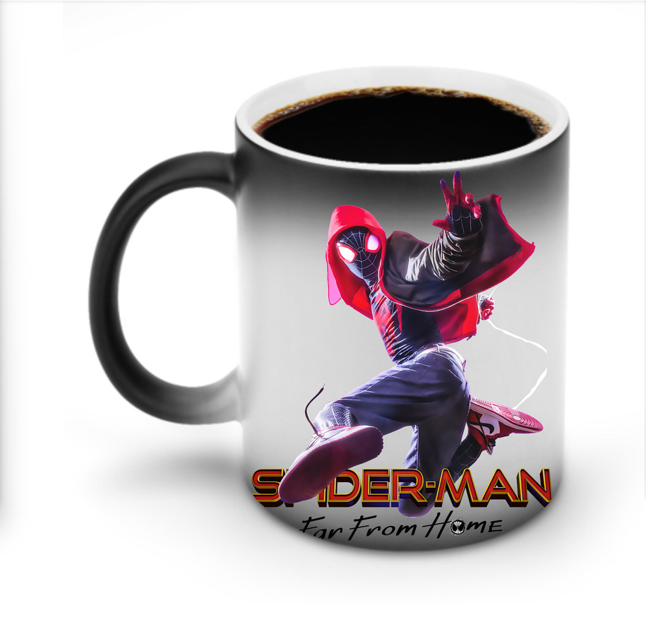 （画像用） Spider Man スパイダーマン 温度変色マグカップ