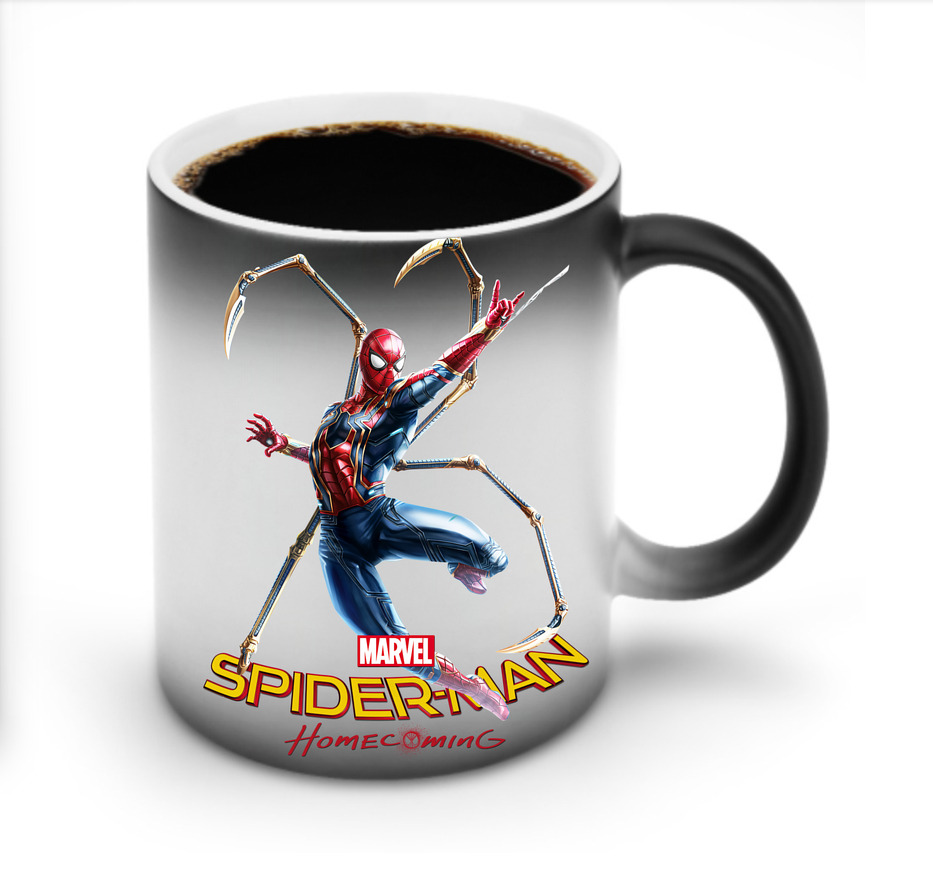 （画像用） Spider Man スパイダーマン 温度変色マグカップ