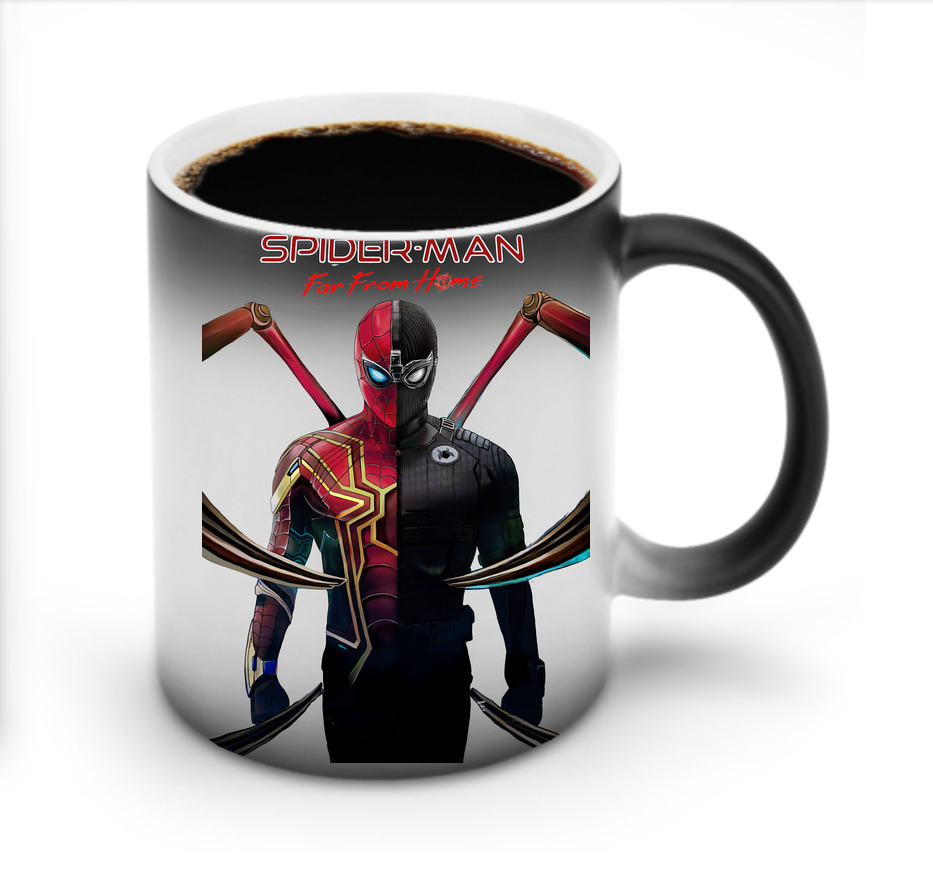 （画像用） Spider Man スパイダーマン 温度変色マグカップ