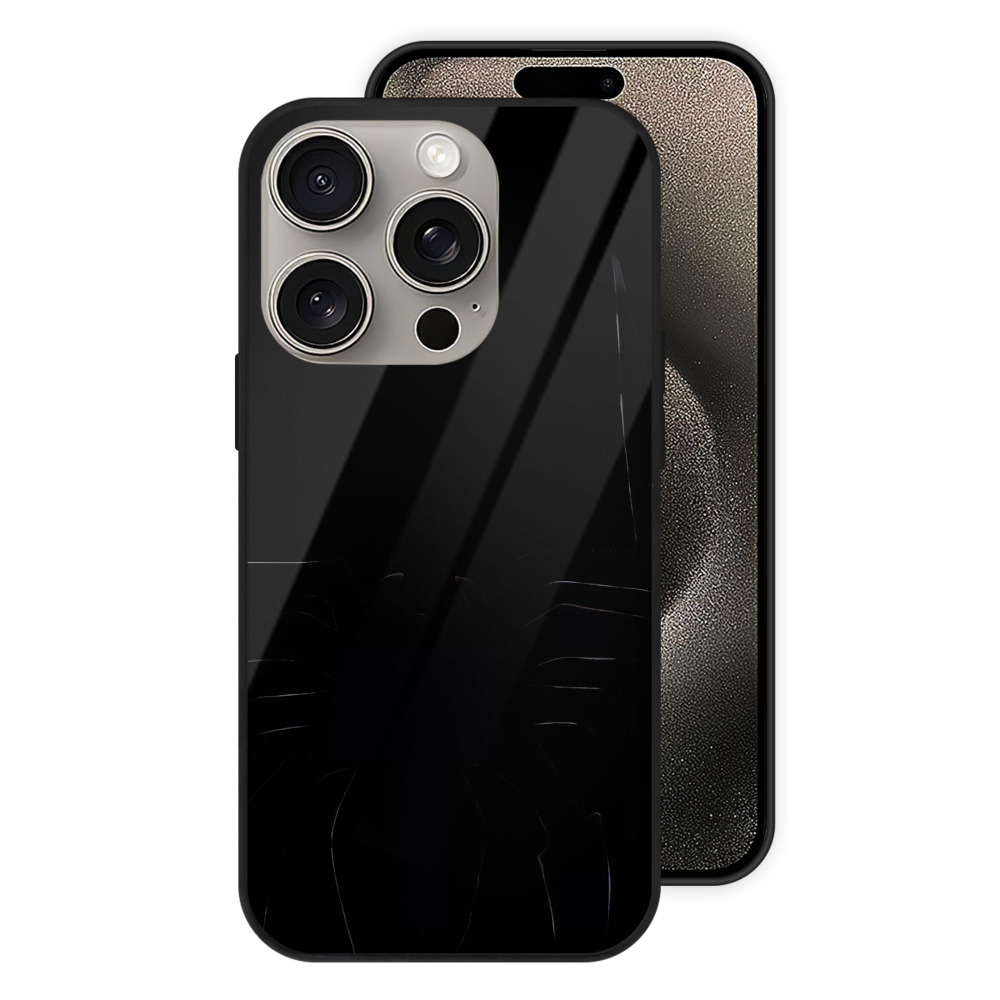 Spider Man スパイダーマン 【iPhone15Pro対応】スマホケース 耐衝撃＆黄変防止 背面ガラス