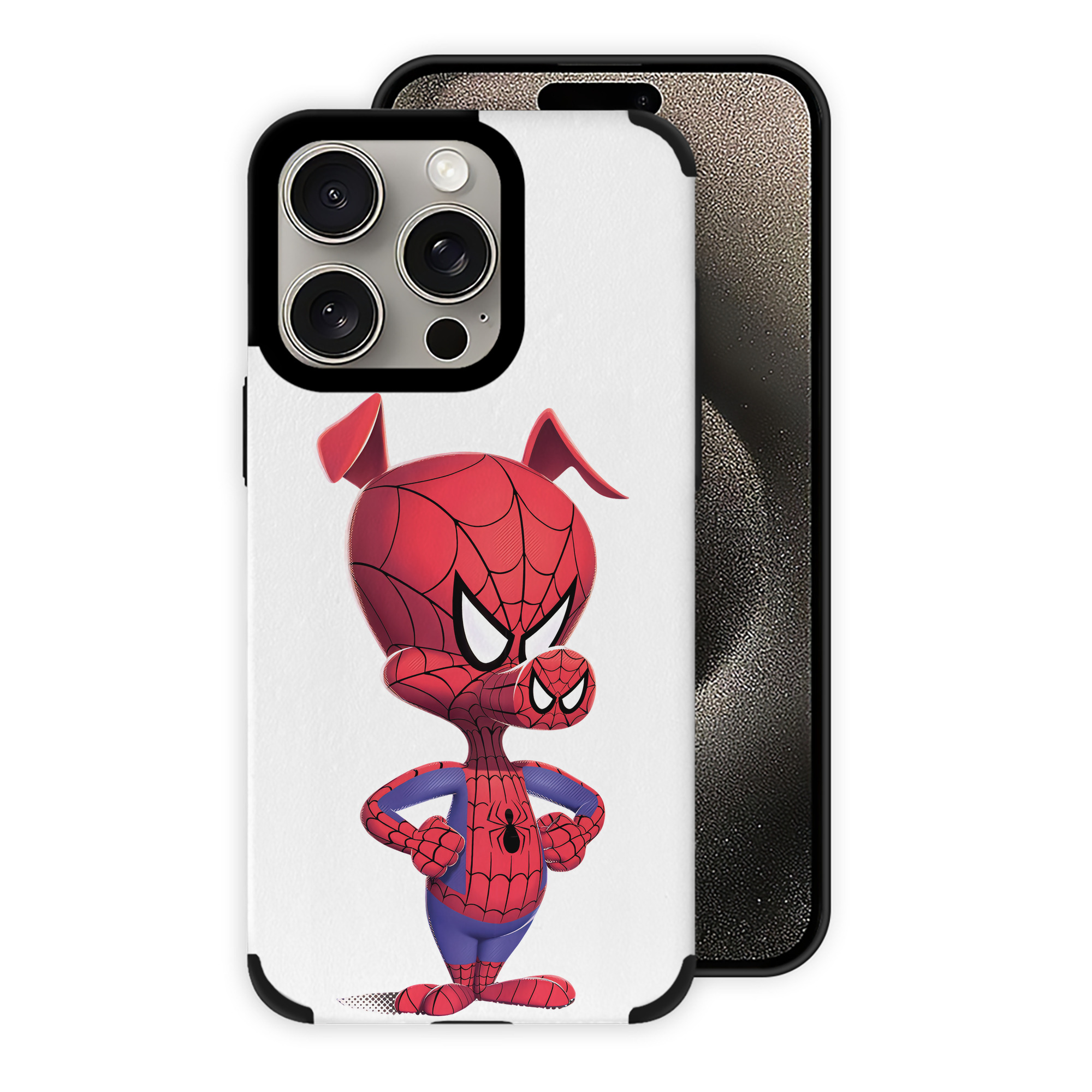 Spider Man スパイダーマン 【iPhone15ProMax対応】 PUレザー スマホケース 耐衝撃＆黄変防止