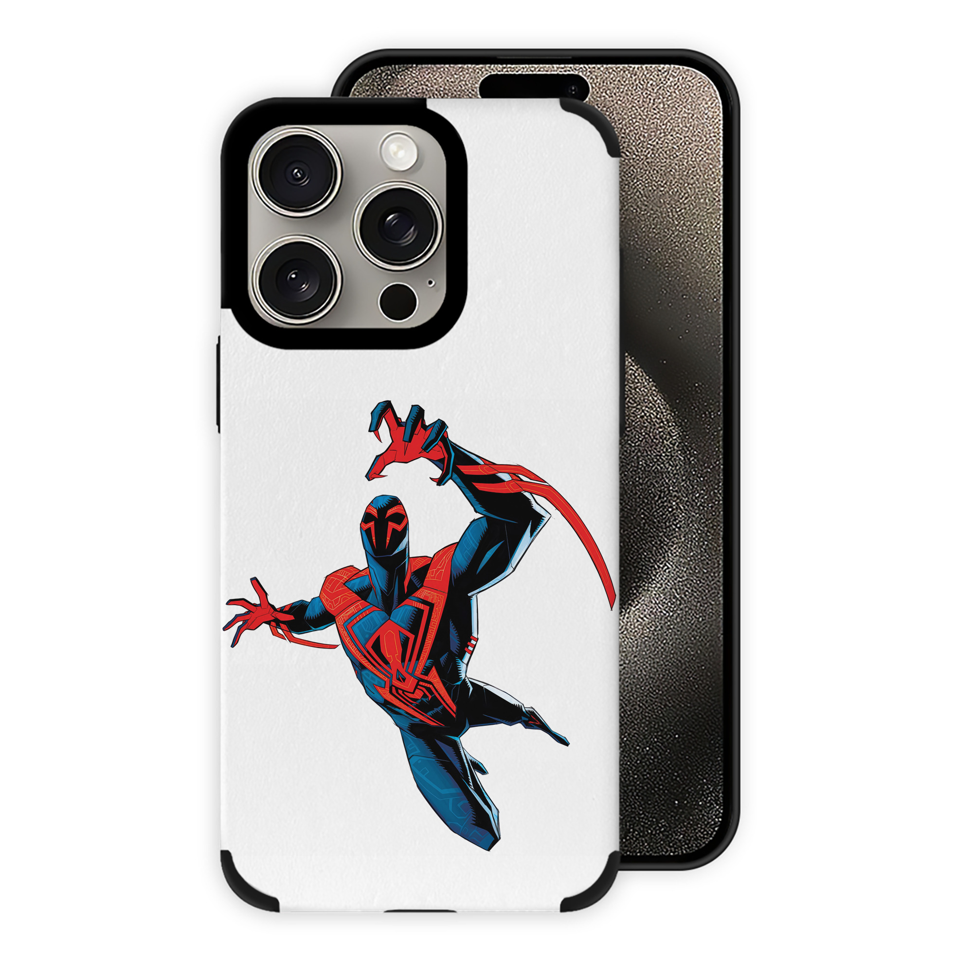 Spider Man スパイダーマン 【iPhone15ProMax対応】 PUレザー スマホケース 耐衝撃＆黄変防止