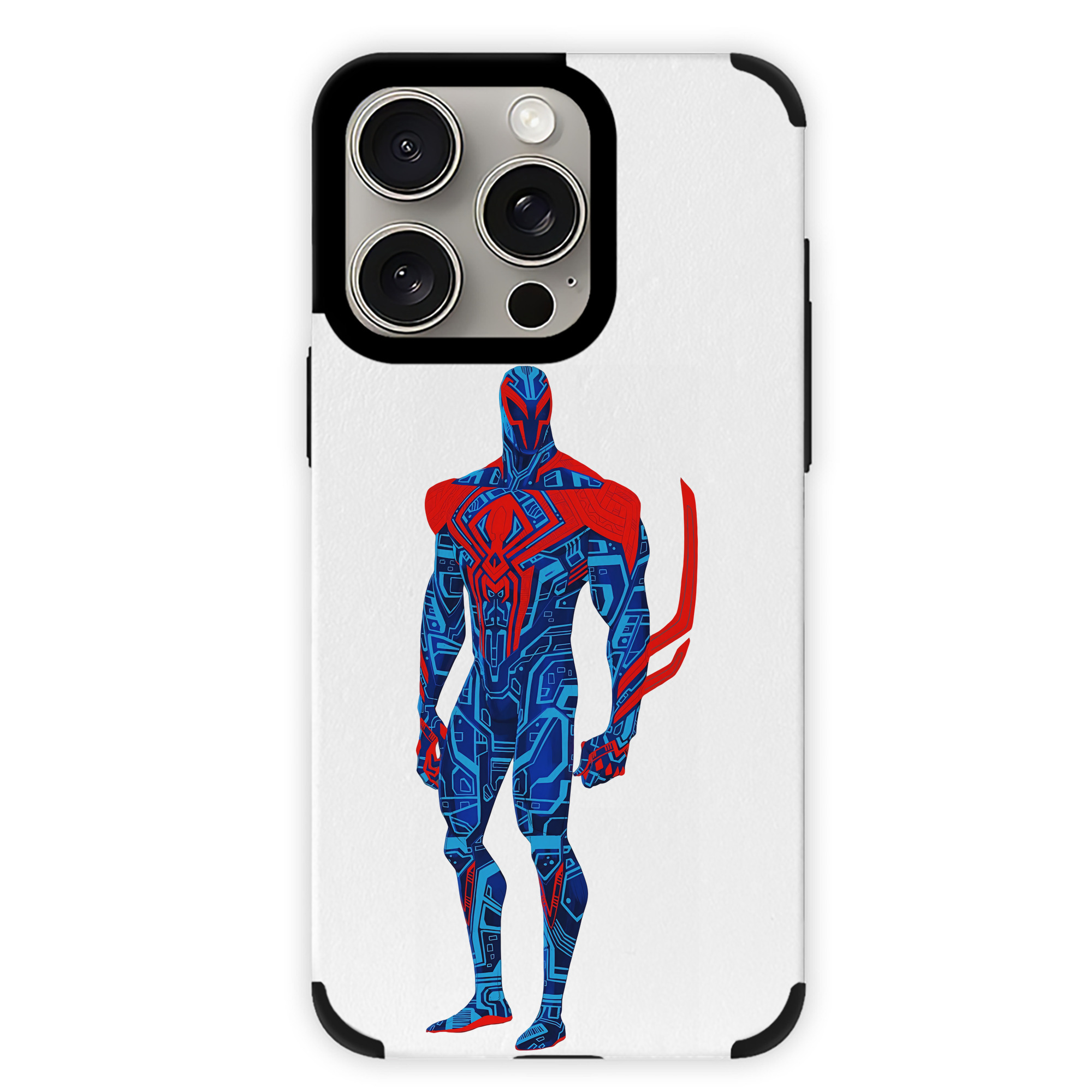 （画像用） Spider Man スパイダーマン 【iPhone15ProMax対応】 PUレザー スマホケース 耐衝撃＆黄変防止