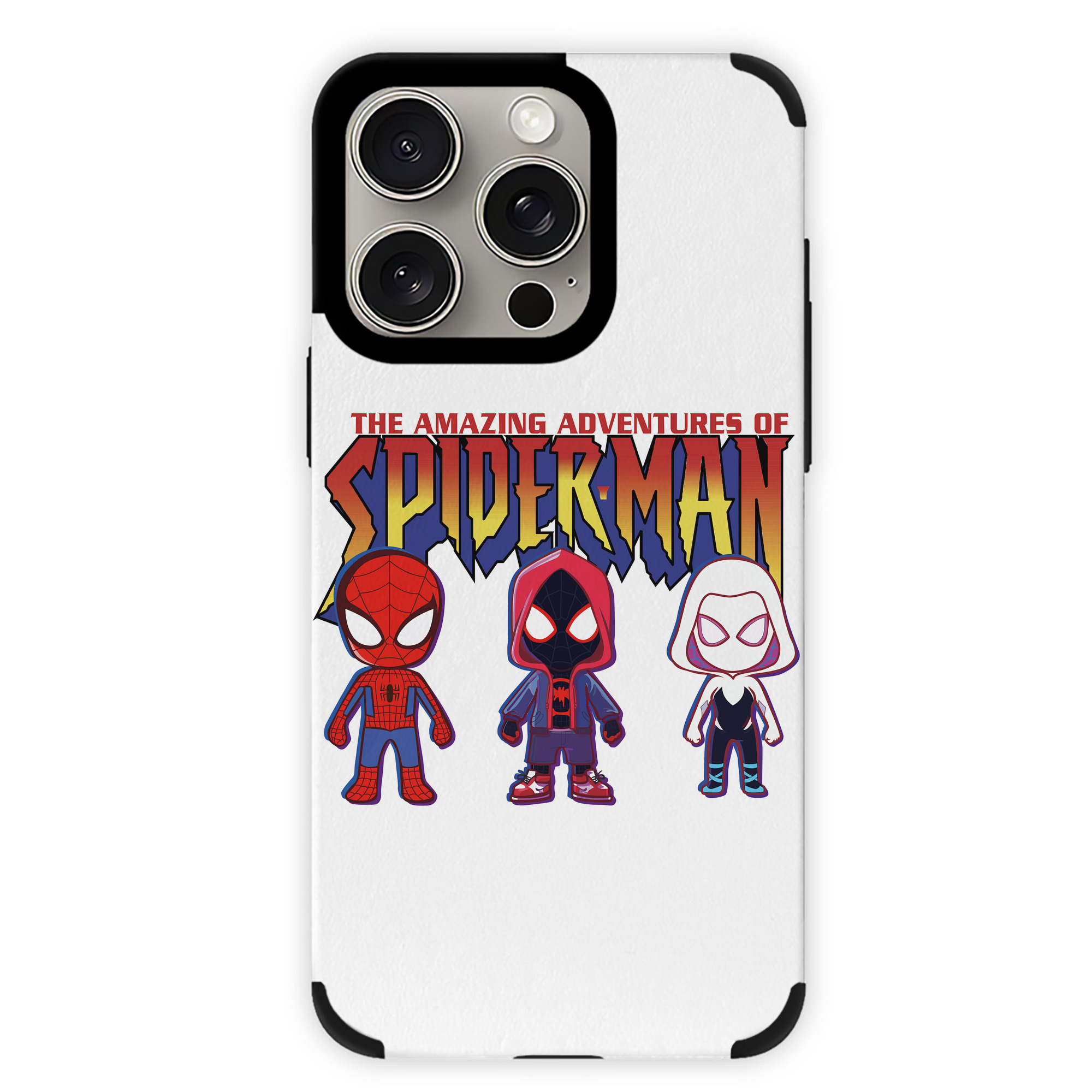 Spider Man スパイダーマン 【iPhone15ProMax対応】 PUレザー スマホケース 耐衝撃＆黄変防止