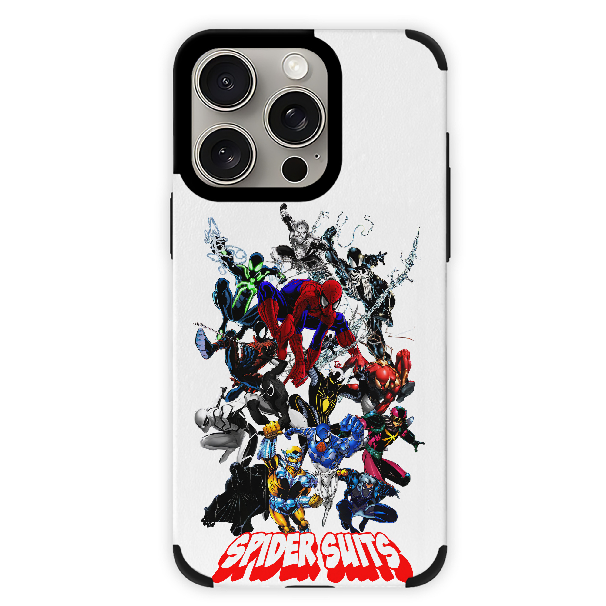 Spider Man スパイダーマン 【iPhone15ProMax対応】 PUレザー スマホケース 耐衝撃＆黄変防止