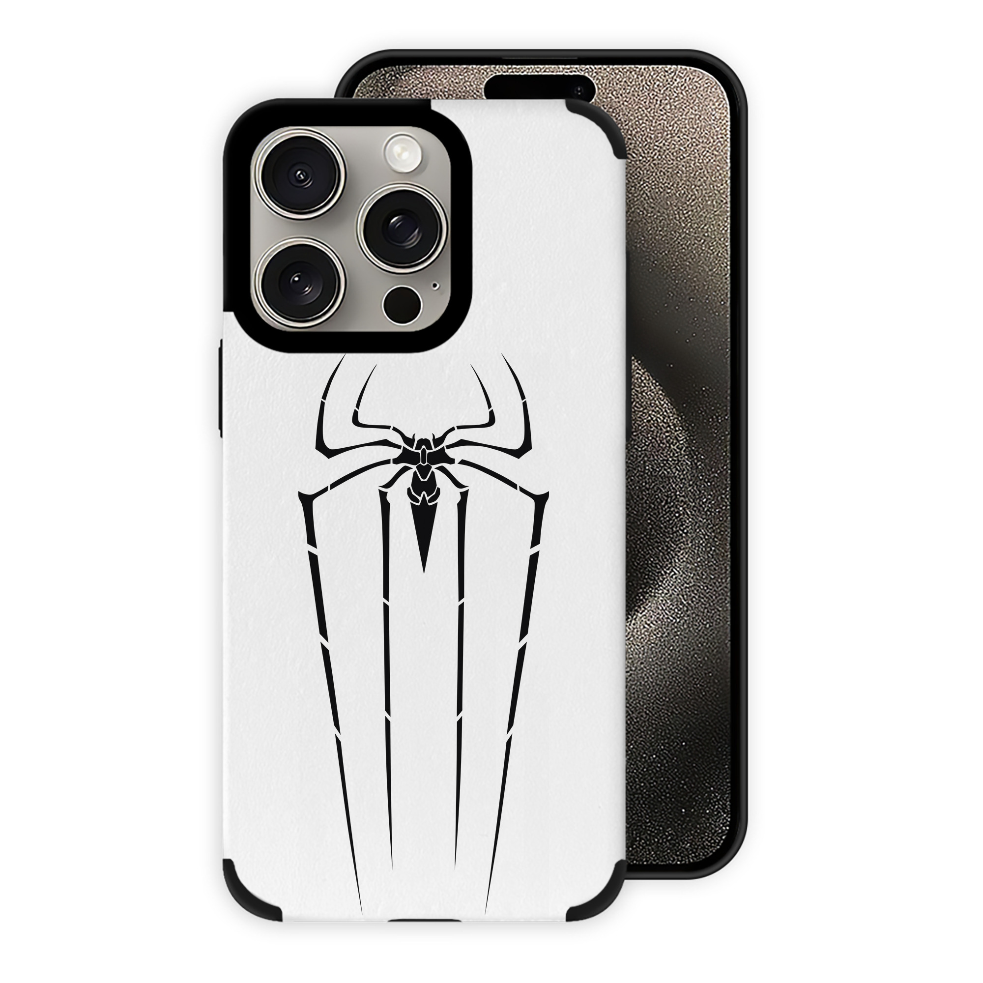 Spider Man スパイダーマン 【iPhone15ProMax対応】 PUレザー スマホケース 耐衝撃＆黄変防止