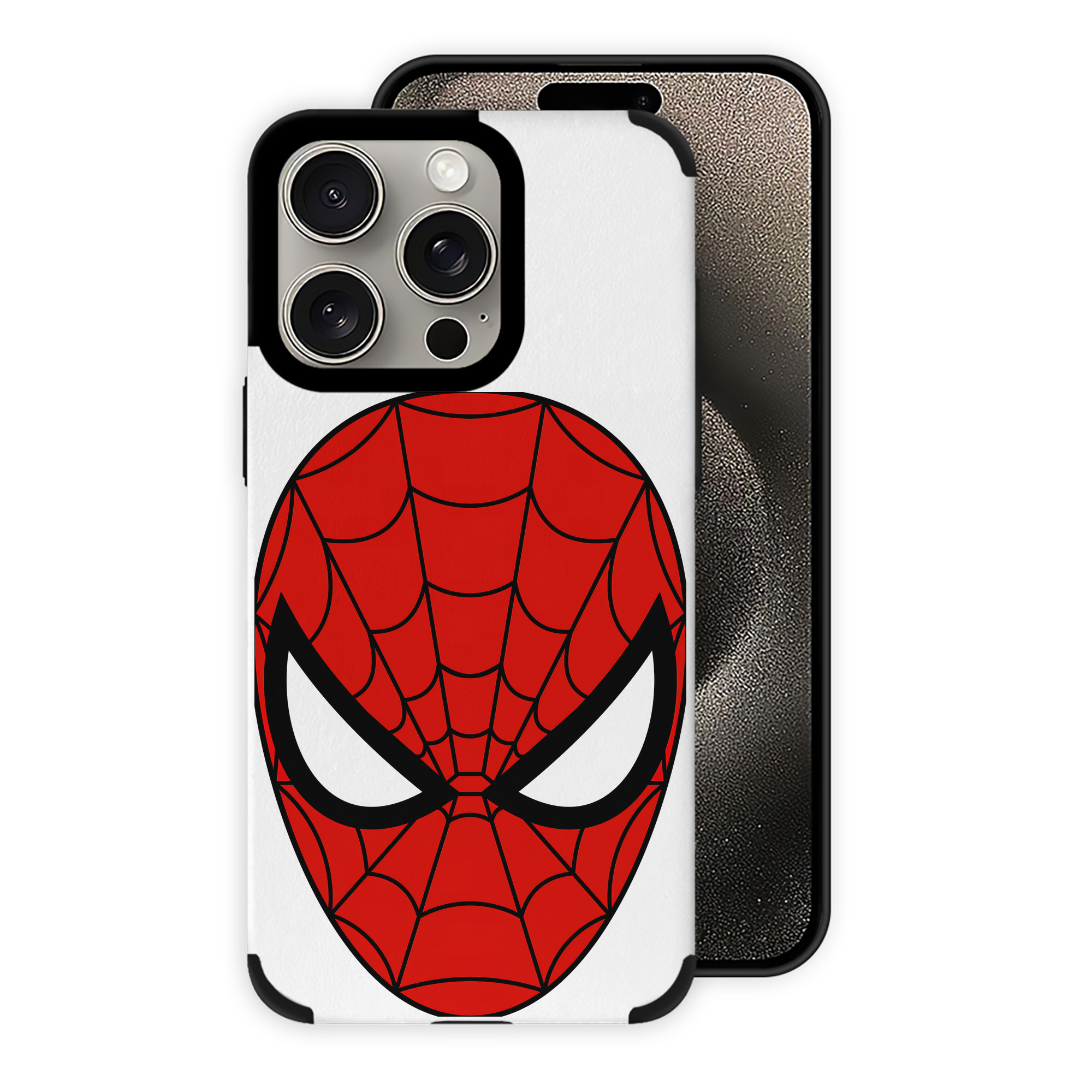Spider Man スパイダーマン 【iPhone15ProMax対応】 PUレザー スマホケース 耐衝撃＆黄変防止