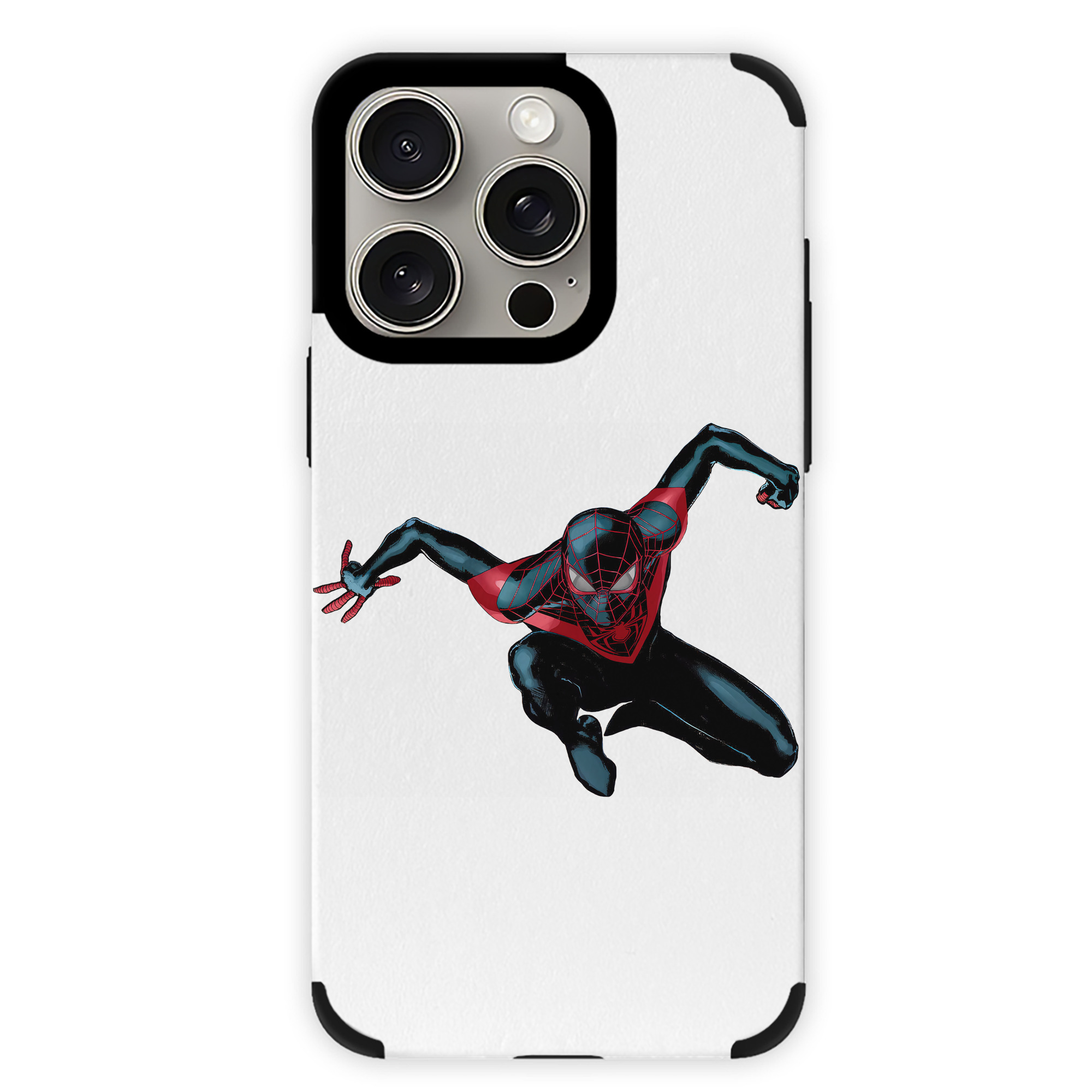 （画像用） Spider Man スパイダーマン 【iPhone15ProMax対応】 PUレザー スマホケース 耐衝撃＆黄変防止