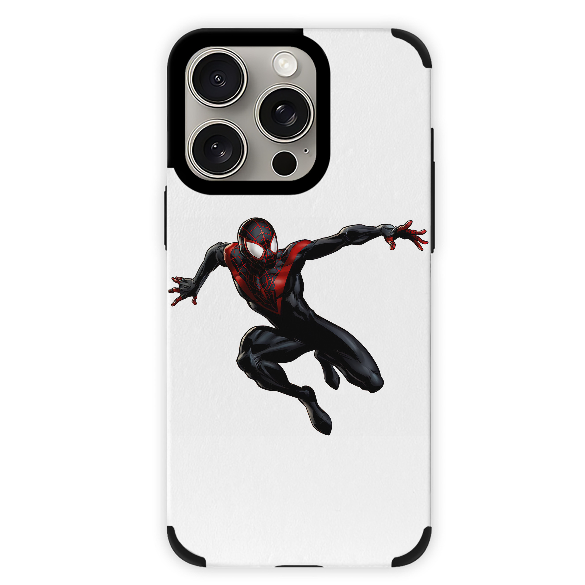 （画像用） Spider Man スパイダーマン 【iPhone15ProMax対応】 PUレザー スマホケース 耐衝撃＆黄変防止