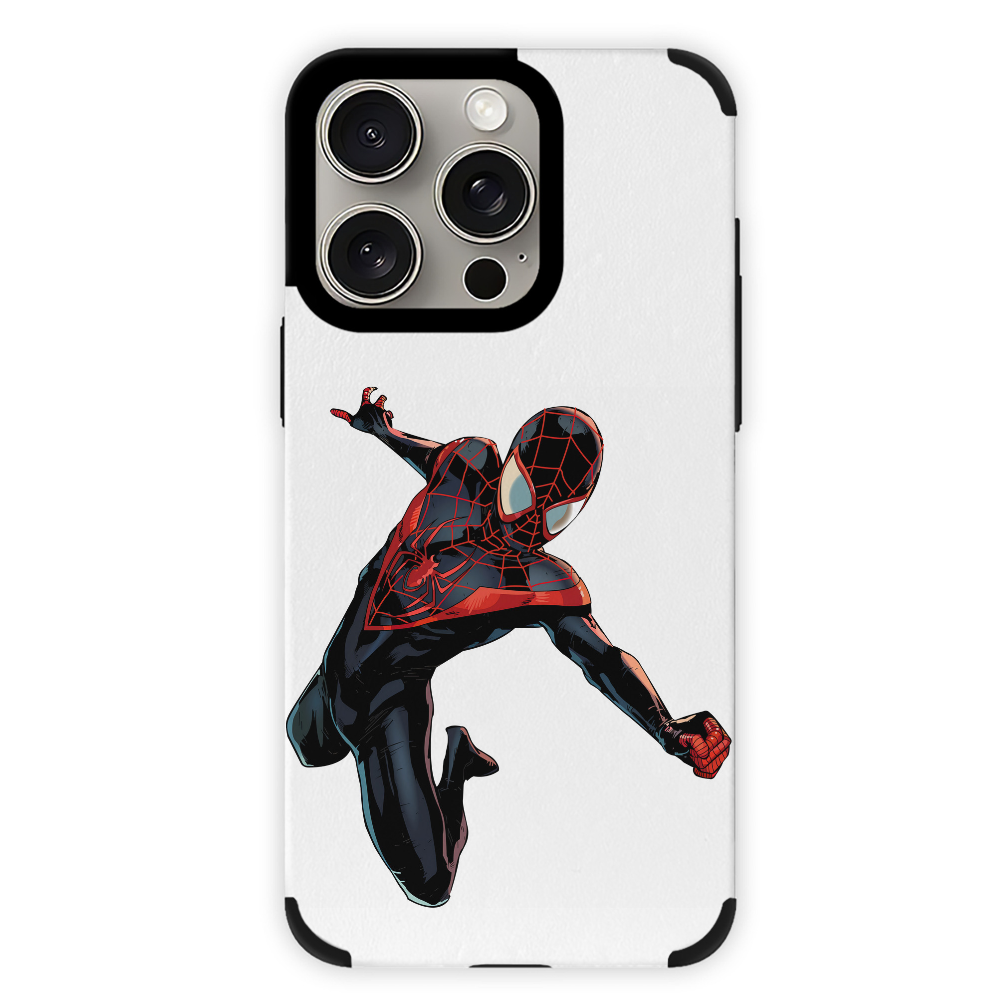 Spider Man スパイダーマン 【iPhone15ProMax対応】 PUレザー スマホケース 耐衝撃＆黄変防止