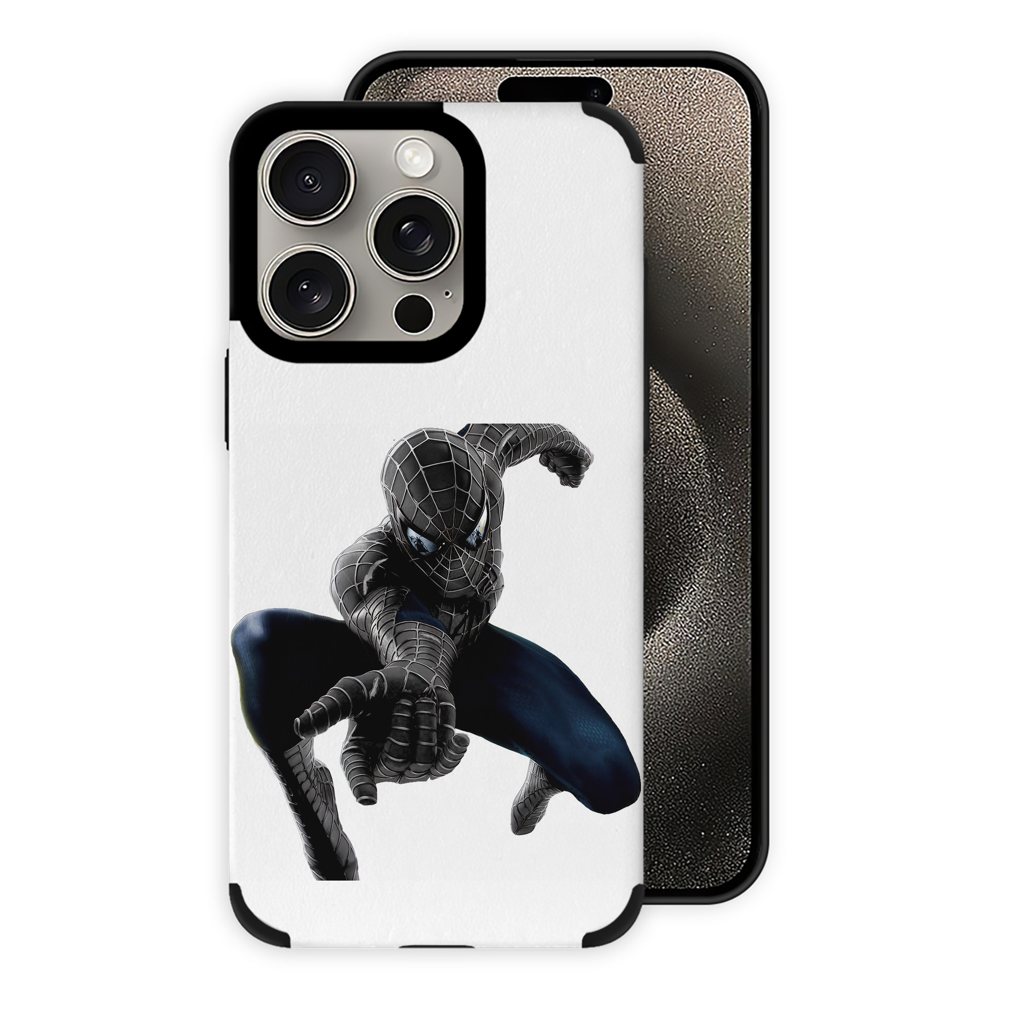 Spider Man スパイダーマン 【iPhone15ProMax対応】 PUレザー スマホケース 耐衝撃＆黄変防止