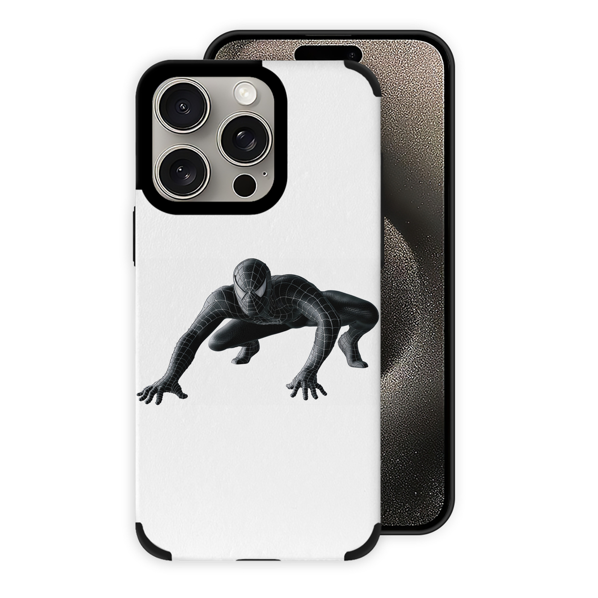 Spider Man スパイダーマン 【iPhone15ProMax対応】 PUレザー スマホケース 耐衝撃＆黄変防止