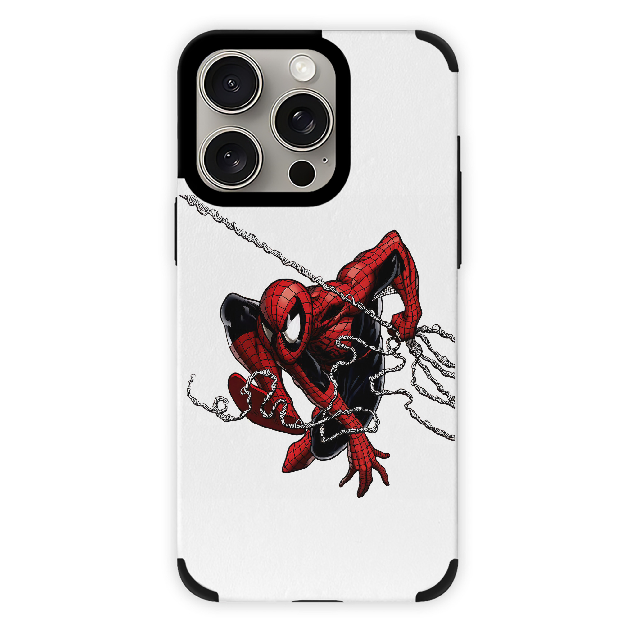 Spider Man スパイダーマン 【iPhone15ProMax対応】 PUレザー スマホケース 耐衝撃＆黄変防止