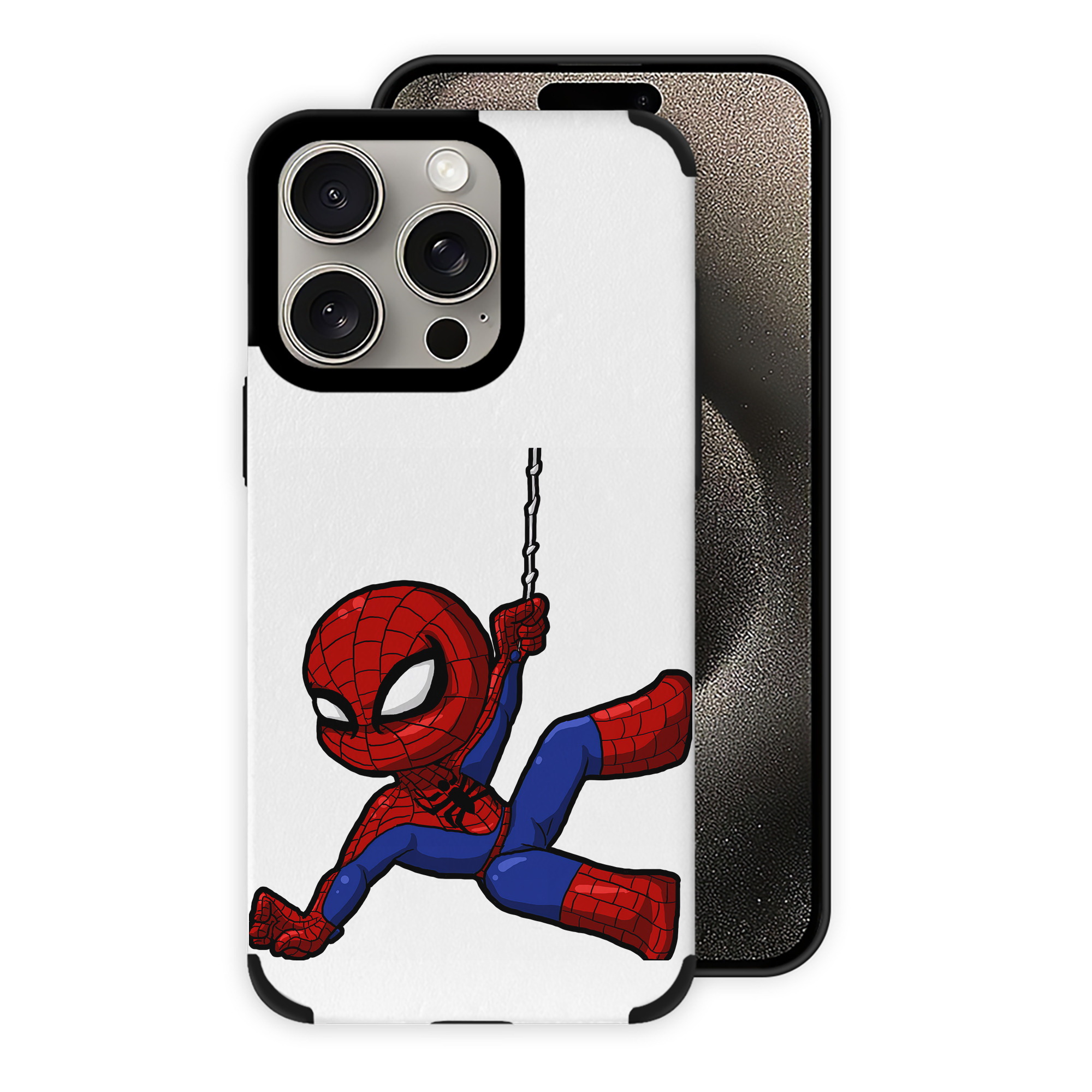 Spider Man スパイダーマン 【iPhone15ProMax対応】 PUレザー スマホケース 耐衝撃＆黄変防止
