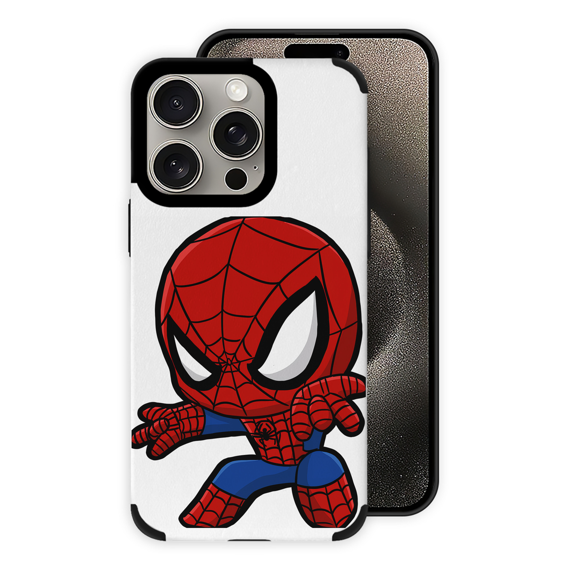 Spider Man スパイダーマン 【iPhone15ProMax対応】 PUレザー スマホケース 耐衝撃＆黄変防止