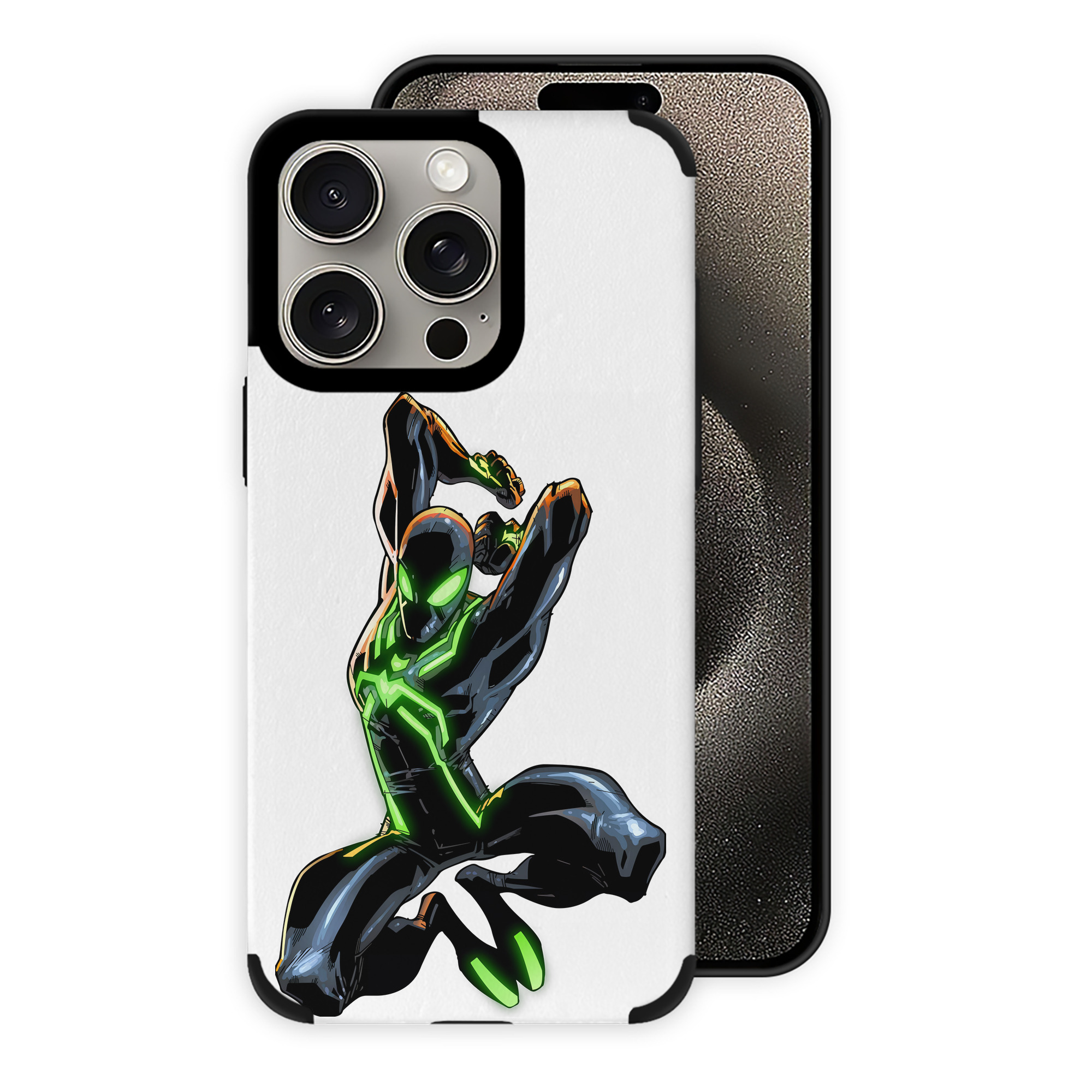 Spider Man スパイダーマン 【iPhone15ProMax対応】 PUレザー スマホケース 耐衝撃＆黄変防止