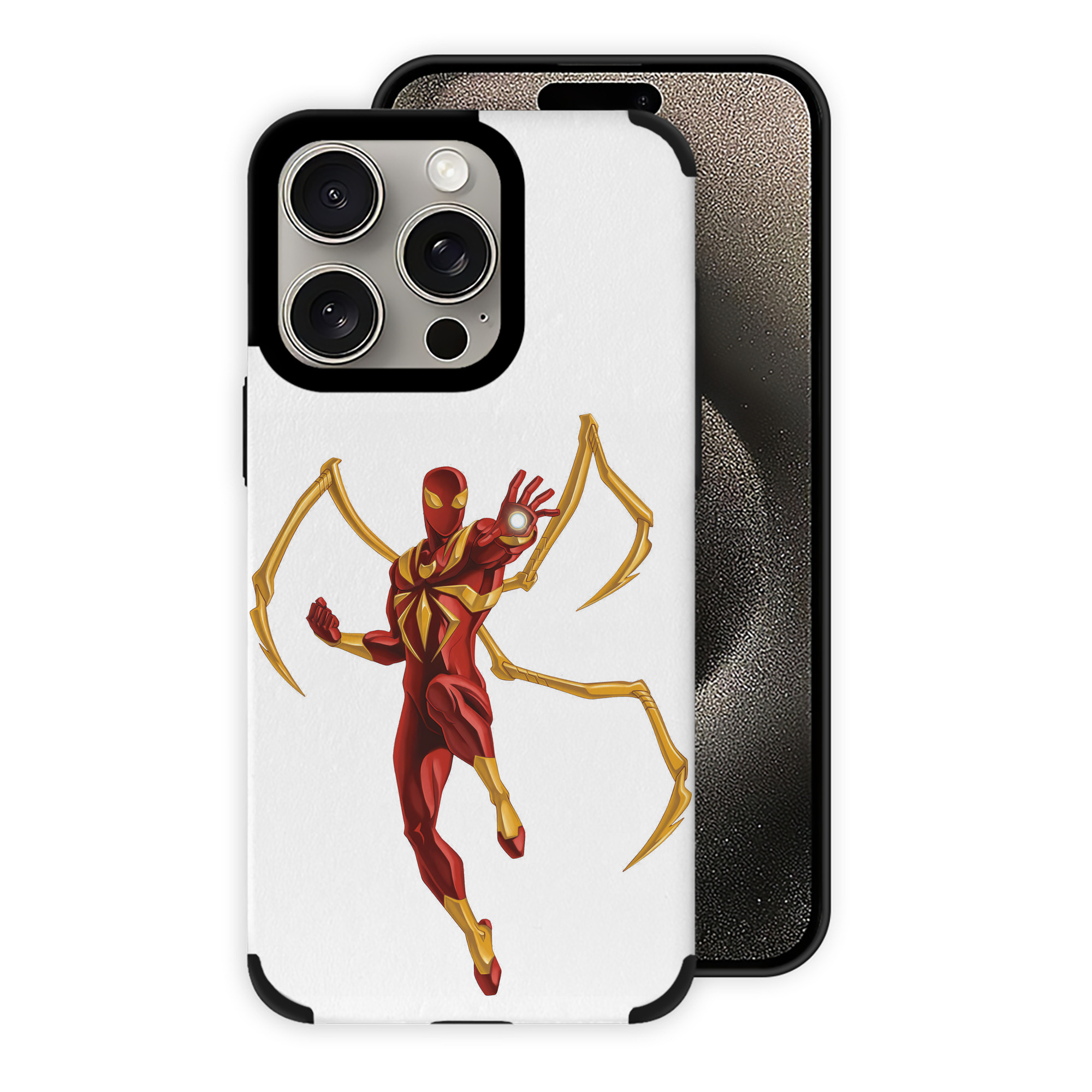Spider Man スパイダーマン 【iPhone15ProMax対応】 PUレザー スマホケース 耐衝撃＆黄変防止