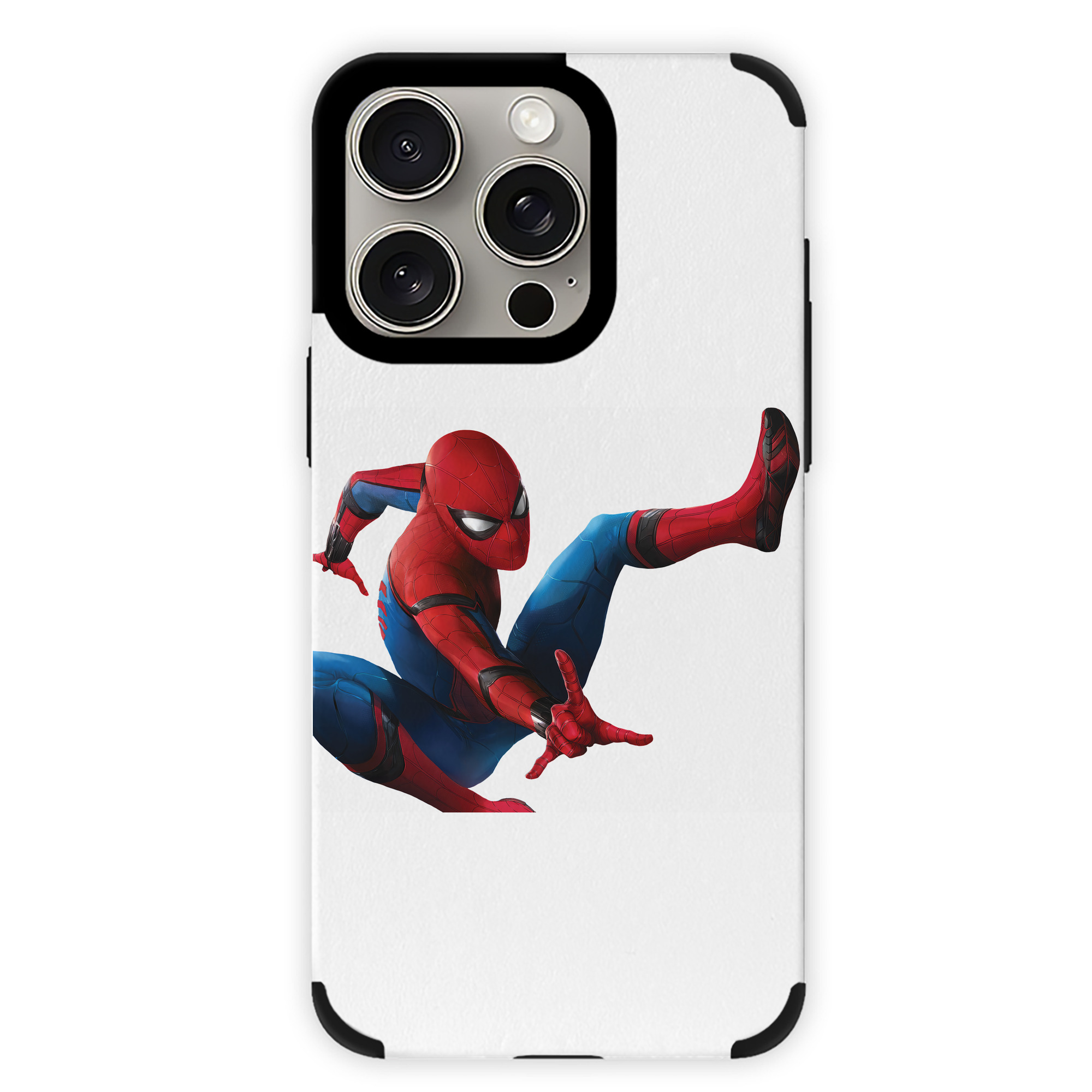 （画像用） Spider Man スパイダーマン 【iPhone15ProMax対応】 PUレザー スマホケース 耐衝撃＆黄変防止