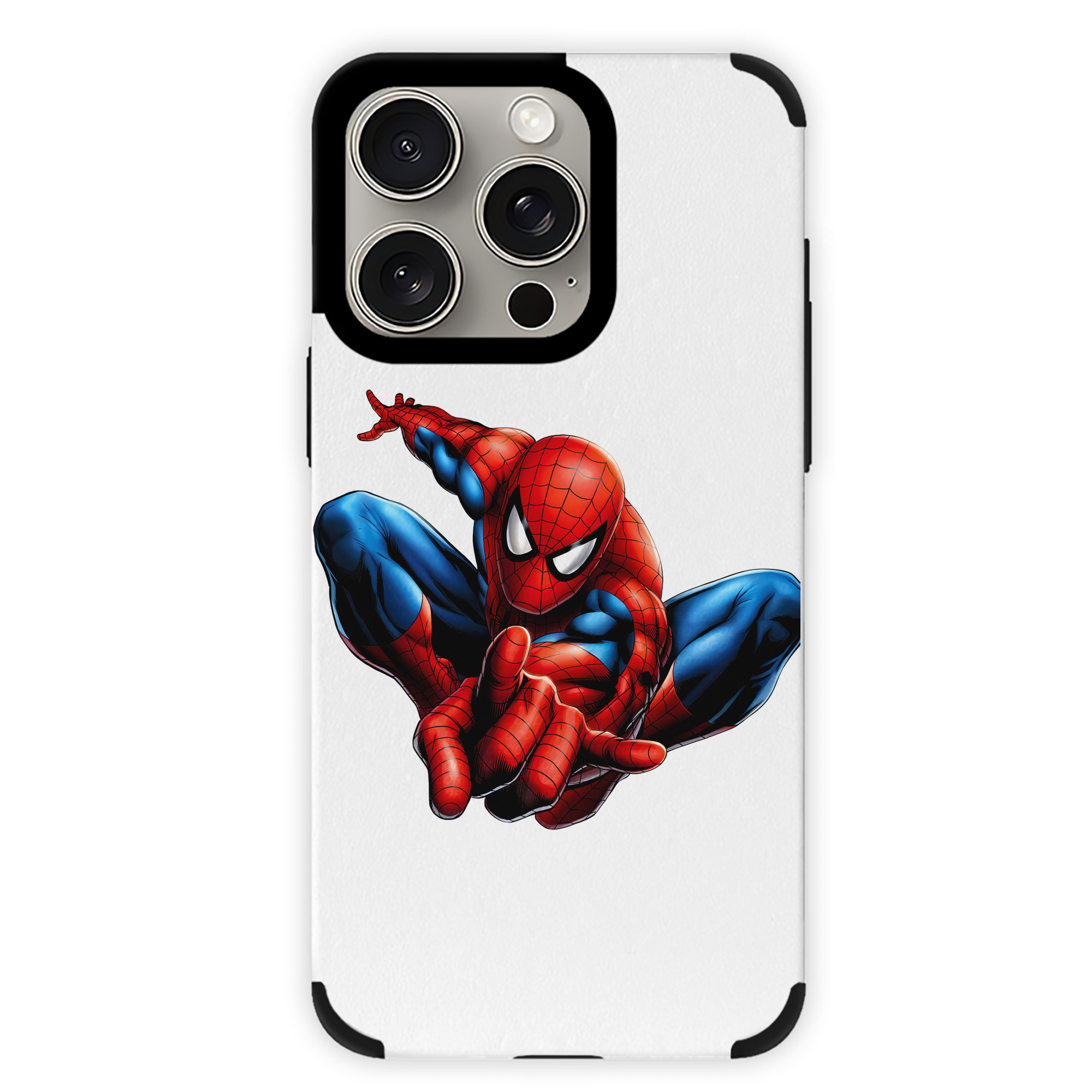 Spider Man スパイダーマン 【iPhone15ProMax対応】 PUレザー スマホケース 耐衝撃＆黄変防止