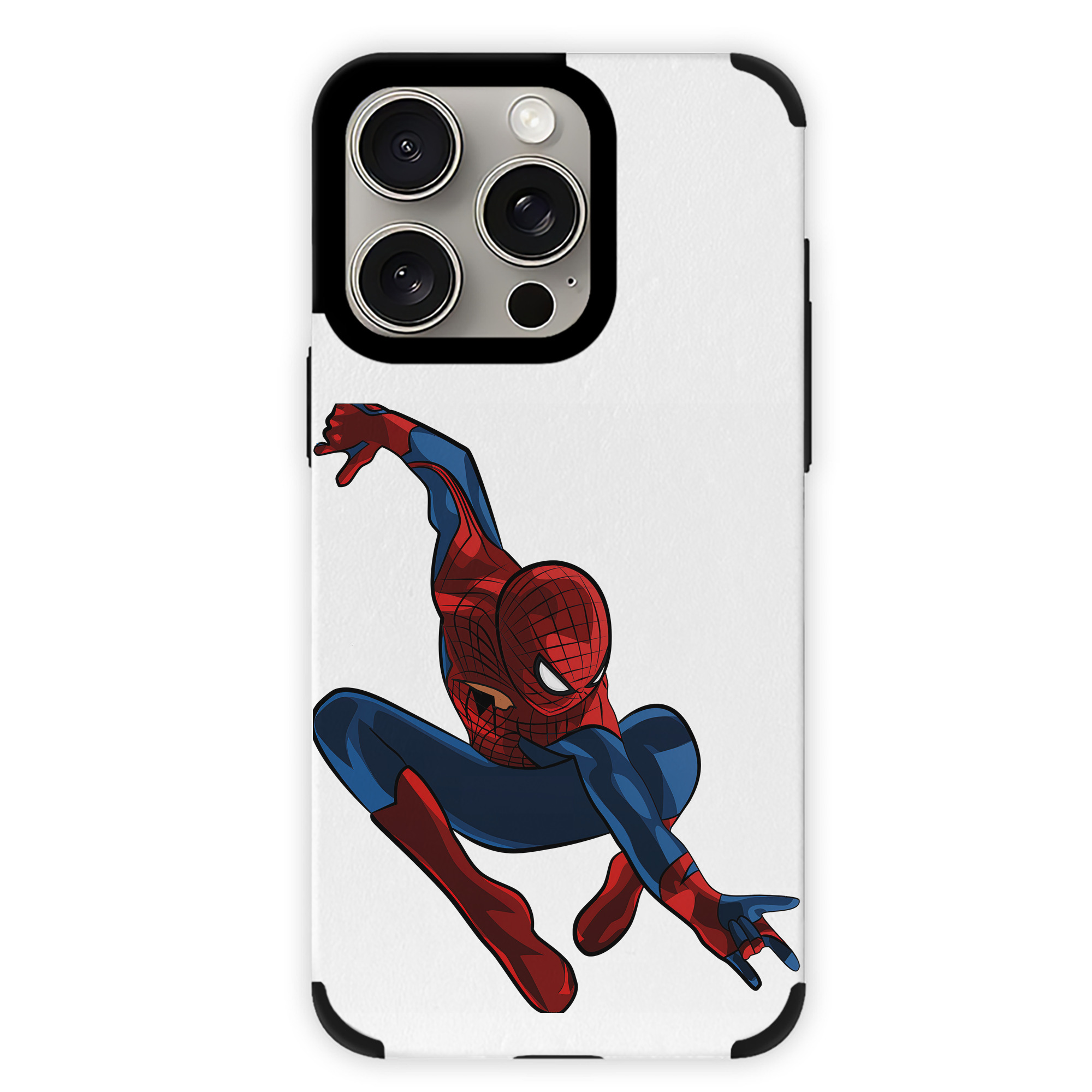 Spider Man スパイダーマン 【iPhone15ProMax対応】 PUレザー スマホケース 耐衝撃＆黄変防止
